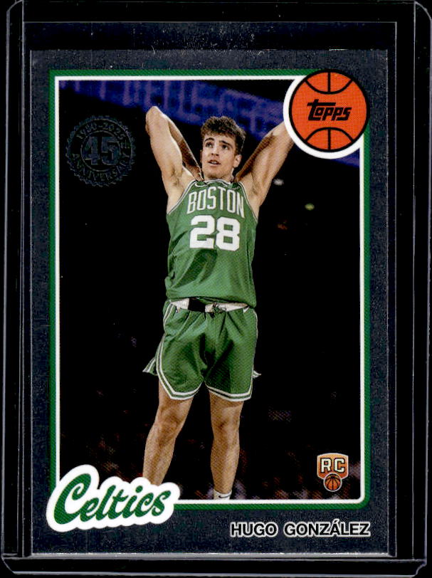 2025-26 Topps #80BK-100 Hugo González 1980-81 Topps Basketball