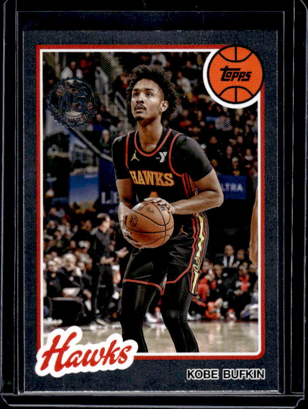 2025-26 Topps #80BK-30 Kobe Bufkin 1980-81 Topps Basketball