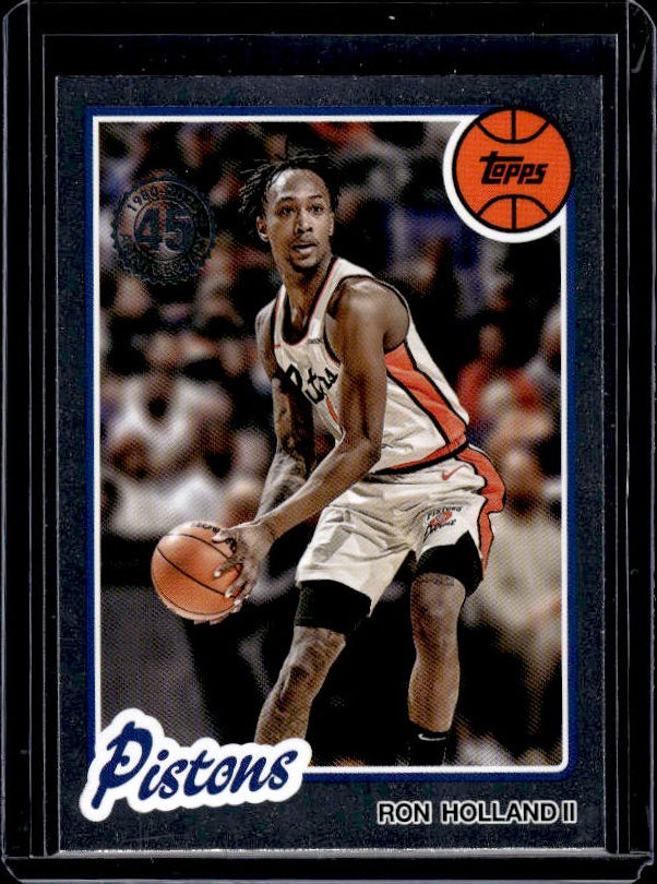 2025-26 Topps #80BK-39 Ron Holland II 1980-81 Topps Basketball