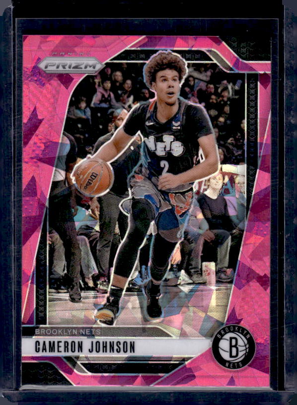 2024-25 Panini Prizm #202 Cameron Johnson Prizms Pink Ice