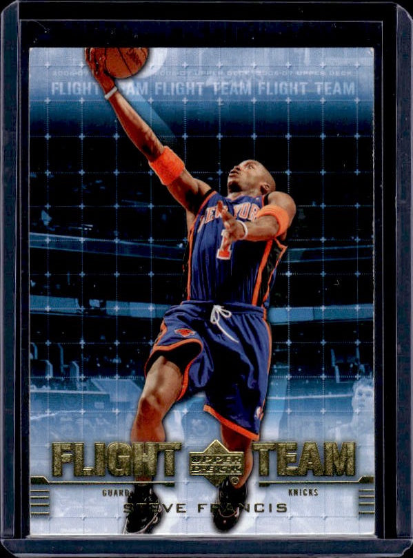 2006-07 Upper Deck #FT-SF Steve Francis Flight Team