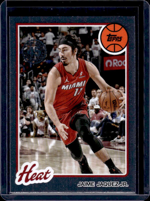 2025-26 Topps #80BK-29 Jaime Jaquez Jr. 1980-81 Topps Basketball