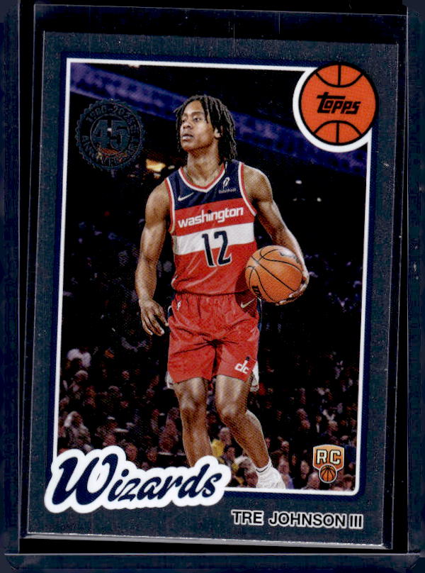 2025-26 Topps #80BK-97 Tre Johnson III 1980-81 Topps Basketball