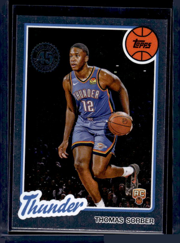 2025-26 Topps #80BK-61 Thomas Sorber 1980-81 Topps Basketball