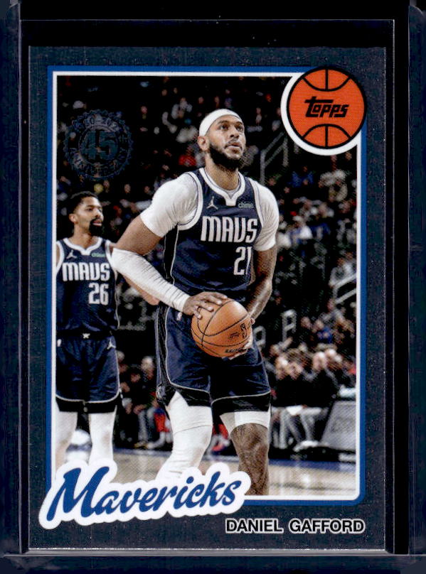 2025-26 Topps #80BK-10 Daniel Gafford 1980-81 Topps Basketball