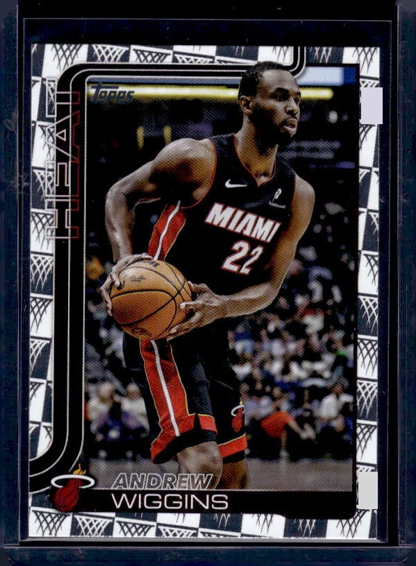 2025-26 Topps #77 Andrew Wiggins Rainbow Foilboard