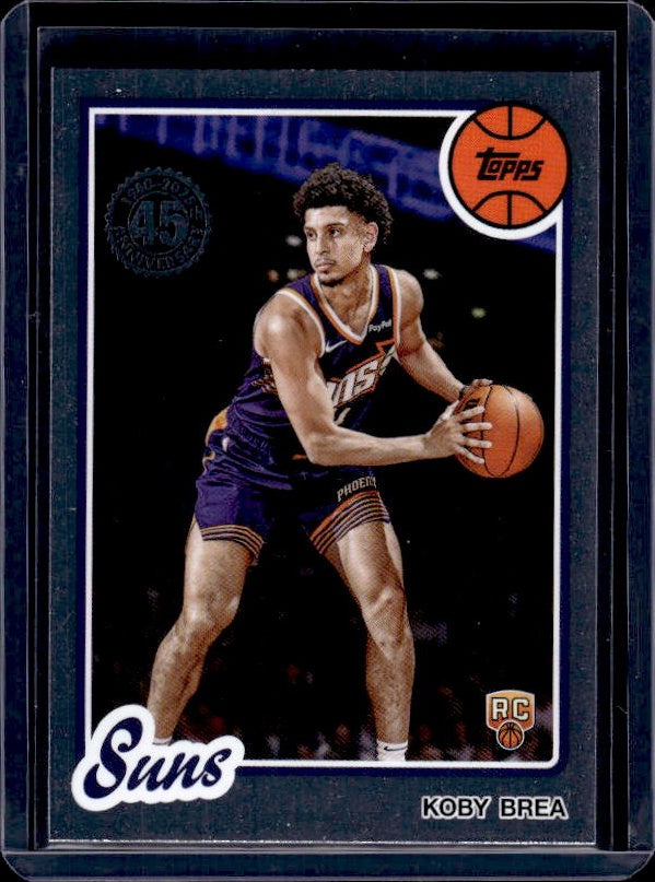 2025-26 Topps #80BK-84 Koby Brea 1980-81 Topps Basketball