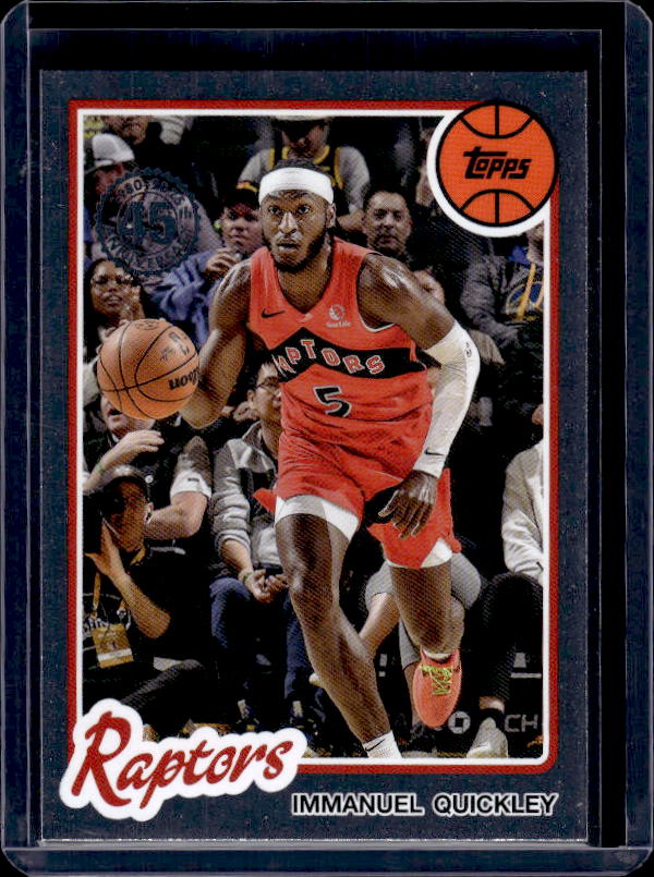 2025-26 Topps #80BK-8 Immanuel Quickley 1980-81 Topps Basketball