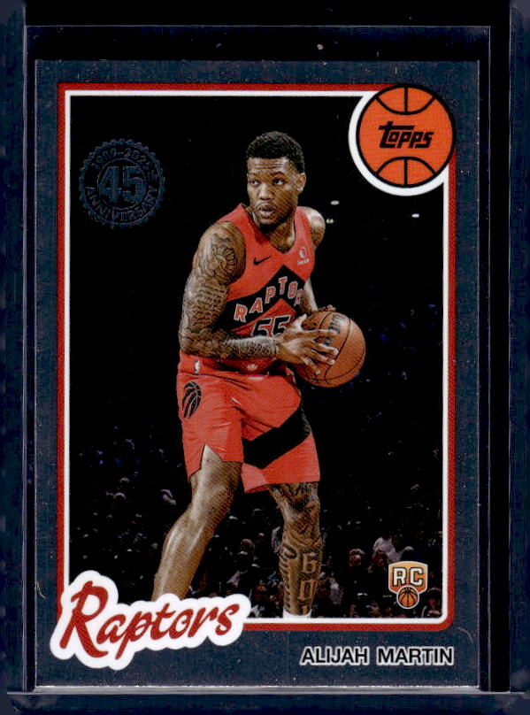 2025-26 Topps #80BK-82 Alijah Martin 1980-81 Topps Basketball