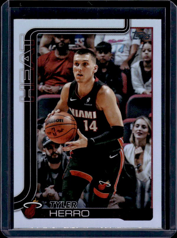 2025-26 Topps #73 Tyler Herro Foil Pattern