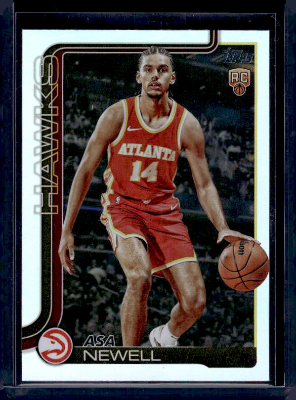2025-26 Topps #223 Asa Newell Holo Foil