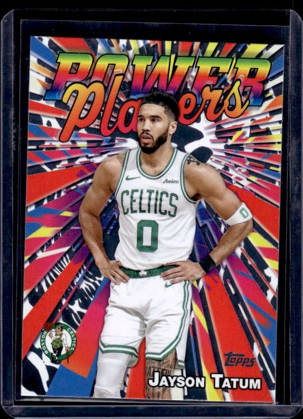 2025-26 Topps #PP-5 Jayson Tatum Power Players