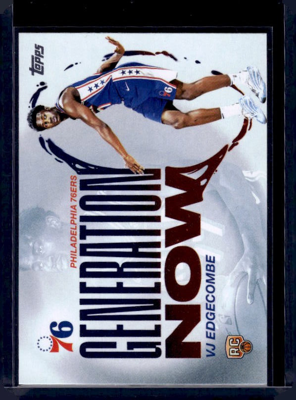 2025-26 Topps #GN-3 VJ Edgecombe Generation Now