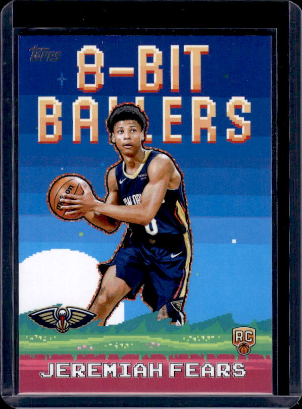 2025-26 Topps #8B-37 Jeremiah Fears 8-Bit Ballers