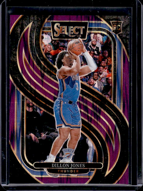 2024-25 Panini Select #200 Dillon Jones Purple Flash Prizm #/249