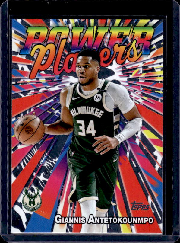 2025-26 Topps #PP-1 Giannis Antetokounmpo Power Players