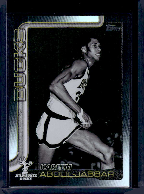 2025-26 Topps #259 Kareem Abdul-Jabbar Blackout