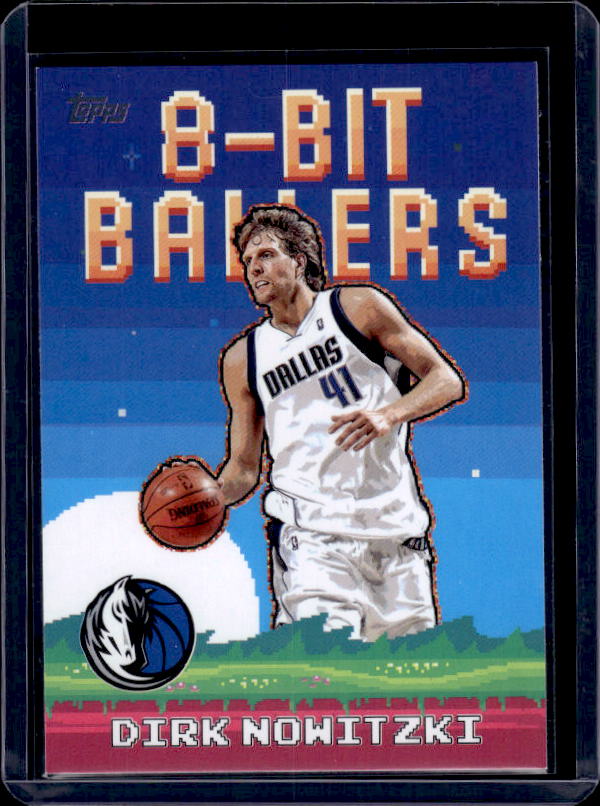 2025-26 Topps #8B-22 Dirk Nowitzki 8-Bit Ballers
