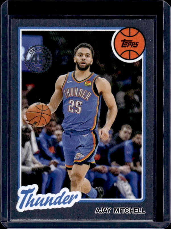 2025-26 Topps #80BK-12 Ajay Mitchell 1980-81 Topps Basketball