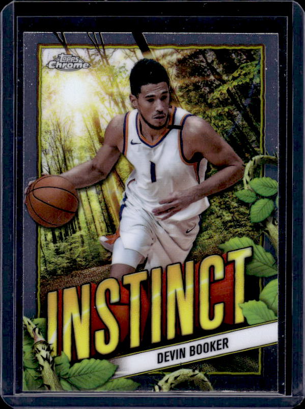 2024-25 Topps Chrome #INS-25 Devin Booker Instinct