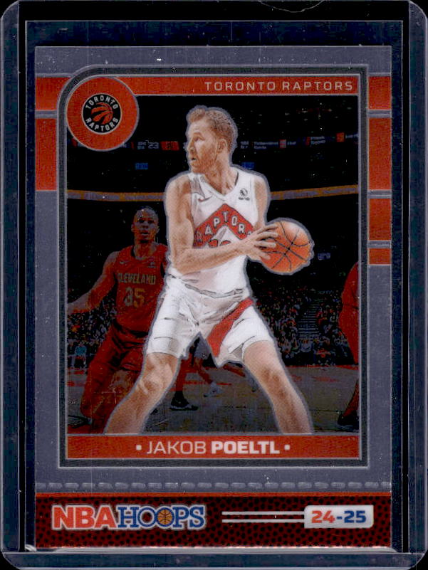 2024-25 Hoops #185 Jakob Poeltl Premium