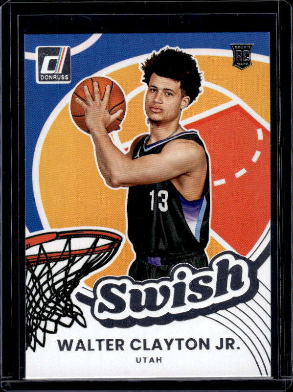 2025-26 Donruss #11 Walter Clayton Jr. Swish