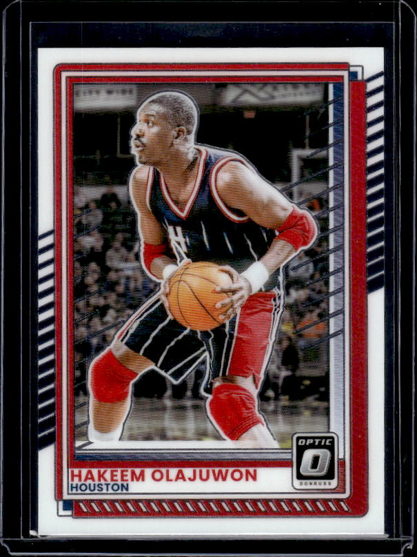 2025-26 Donruss #135 Hakeem Olajuwon Optic