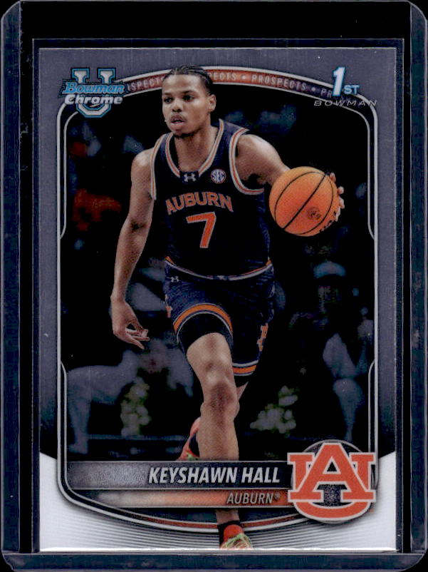 2025-26 Bowman #BCP-60 Keyshawn Hall Chrome Prospects