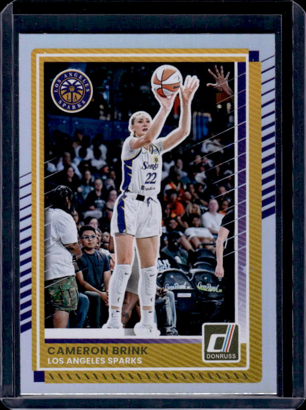 2025 Donruss WNBA #2 Cameron Brink Holo