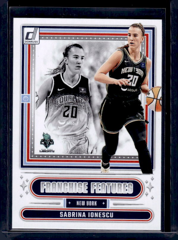 2025 Donruss WNBA #6 Sabrina Ionescu Franchise Features