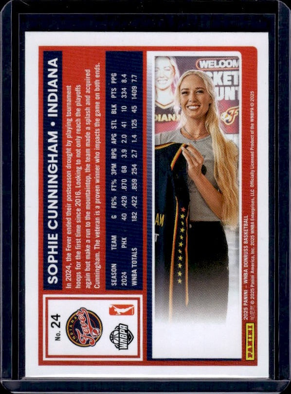 2025 Donruss WNBA #24 Sophie Cunningham