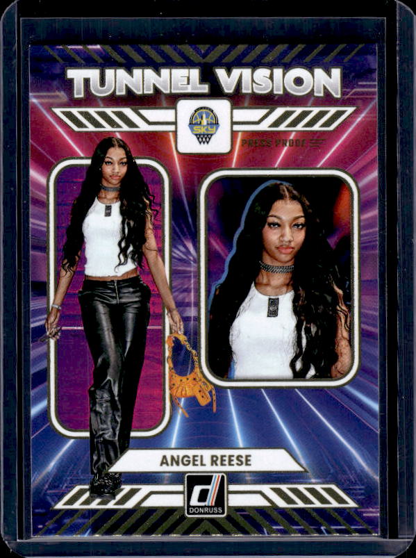 2025 Donruss WNBA #9 Angel Reese Tunnel Vision