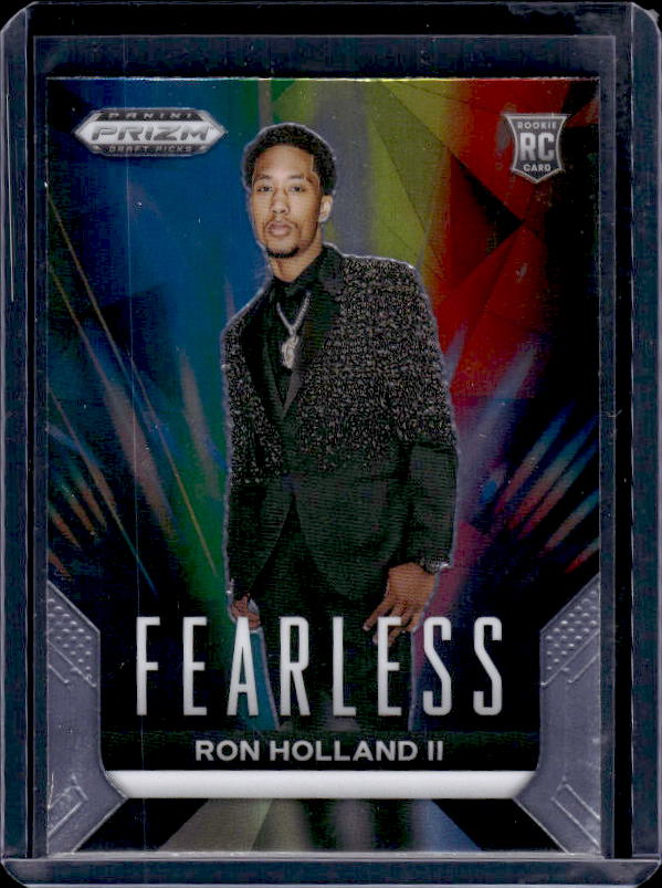 2024 Panini Prizm Draft Picks #18 Ron Holland II Fearless
