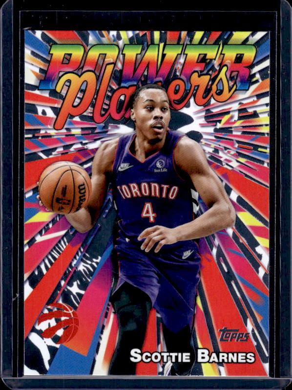 2025-26 Topps #PP-9 Scottie Barnes Power Players