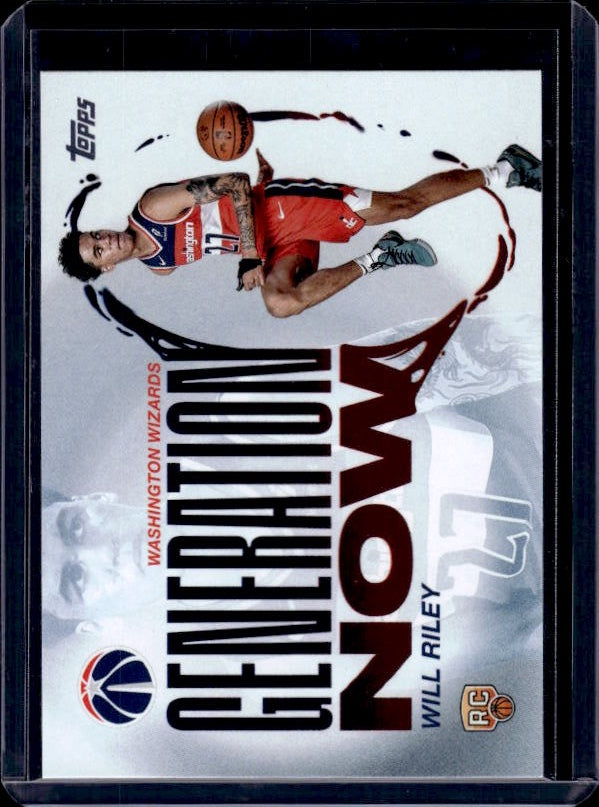 2025-26 Topps #GN-21 Will Riley Generation Now