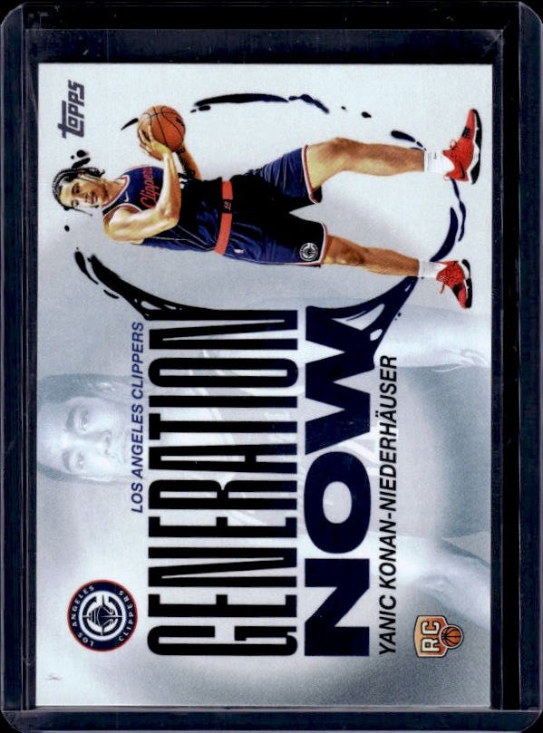 2025-26 Topps #GN-30 Yanic Konan-Niederhäuser Generation Now