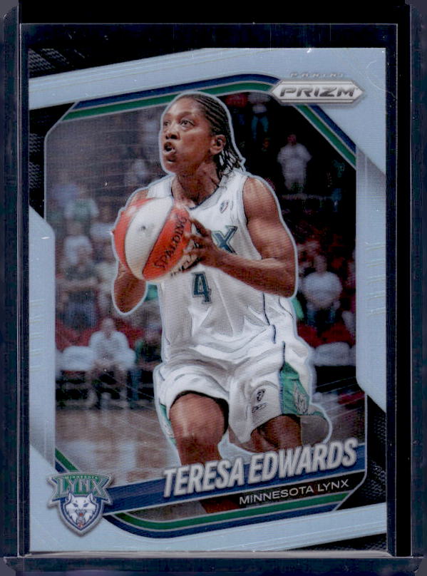 2025 Panini Prizm WNBA #126 Teresa Edwards Silver Prizms