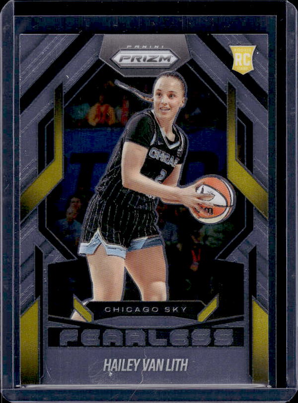 2025 Panini Prizm WNBA #12 Hailey Van Lith Fearless