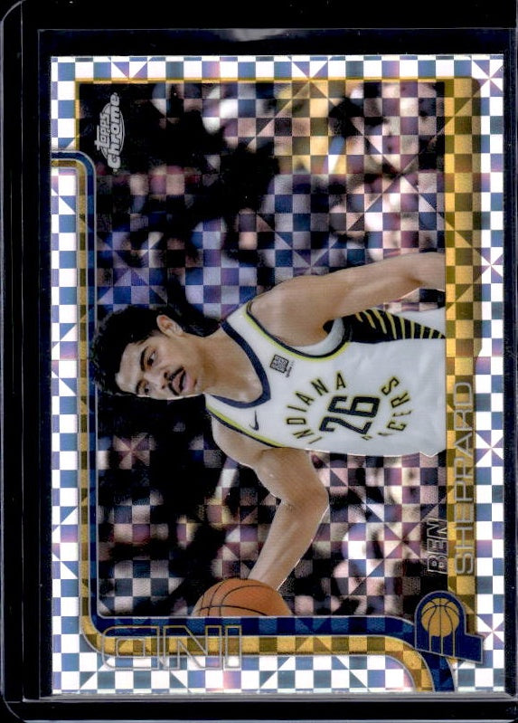 2025-26 Topps Chrome #94 Ben Sheppard X-Fractor