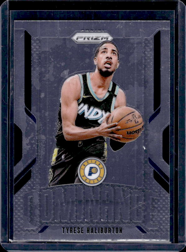 2024-25 Panini Prizm #16 Tyrese Haliburton Dominance