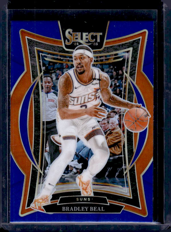 2024-25 Panini Select #12 Bradley Beal Blue Prizm