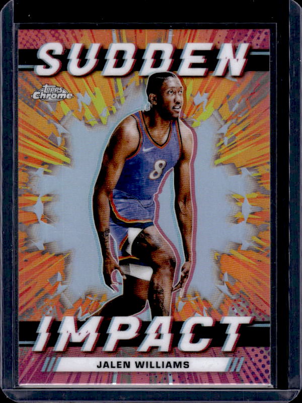 2023-24 Topps Chrome #SI-18 Jalen Williams Sudden Impact
