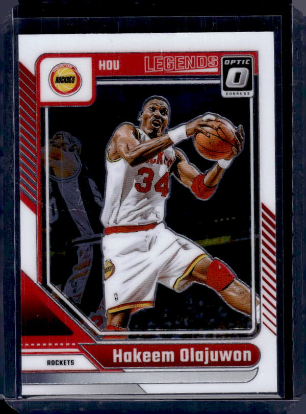 2024-25 Donruss Optic #249 Hakeem Olajuwon