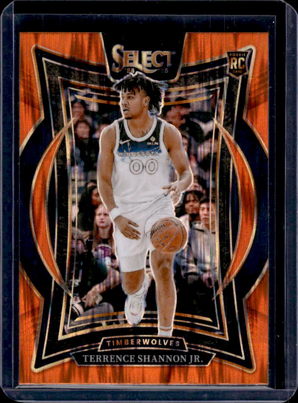 2024-25 Panini Select #78 Terrence Shannon Jr. Orange Flash Prizm