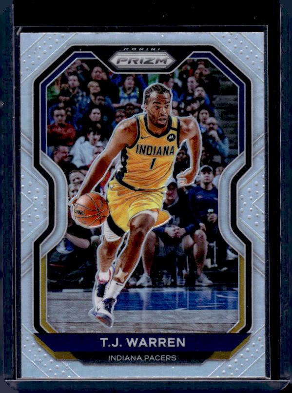 2020-21 Panini Prizm #82 T.J. Warren Silver Prizms