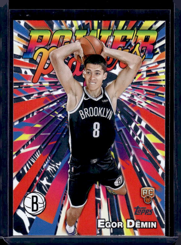 2025-26 Topps #PP-18 Egor Dëmin Power Players