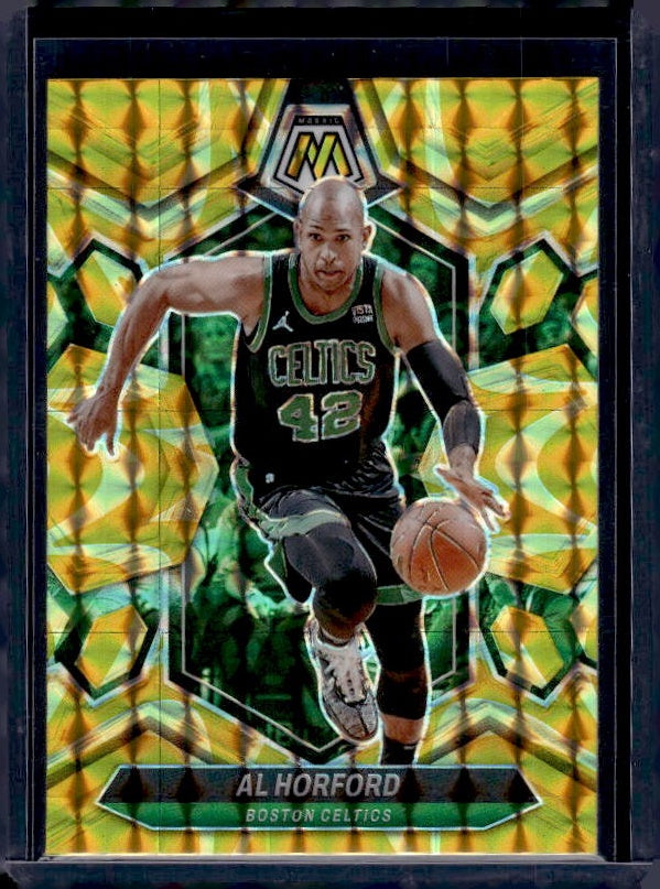 2023-24 Panini Mosaic #120 Al Horford Reactive Yellow