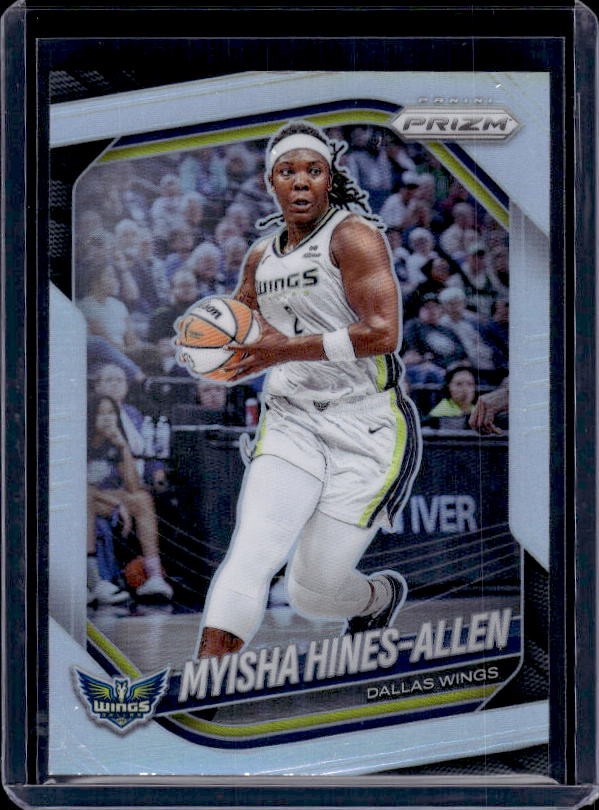 2025 Panini Prizm WNBA #96 Myisha Hines-Allen Silver Prizms