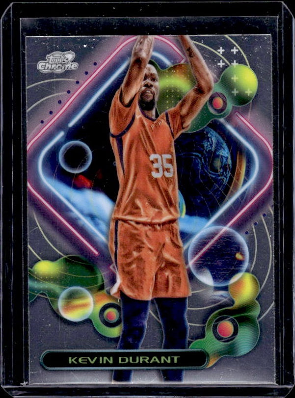 2023-24 Topps Chrome Cosmic #101 Kevin Durant
