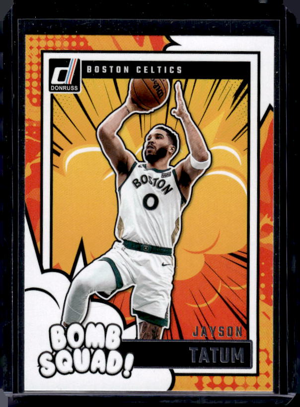 2024-25 Donruss #17 Jayson Tatum Bomb Squad